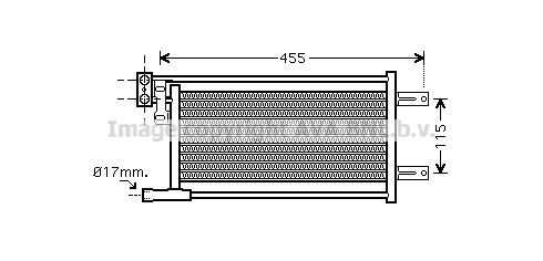 AVA QUALITY COOLING Eļļas radiators, Automātiskā pārnesumkārba BW3311